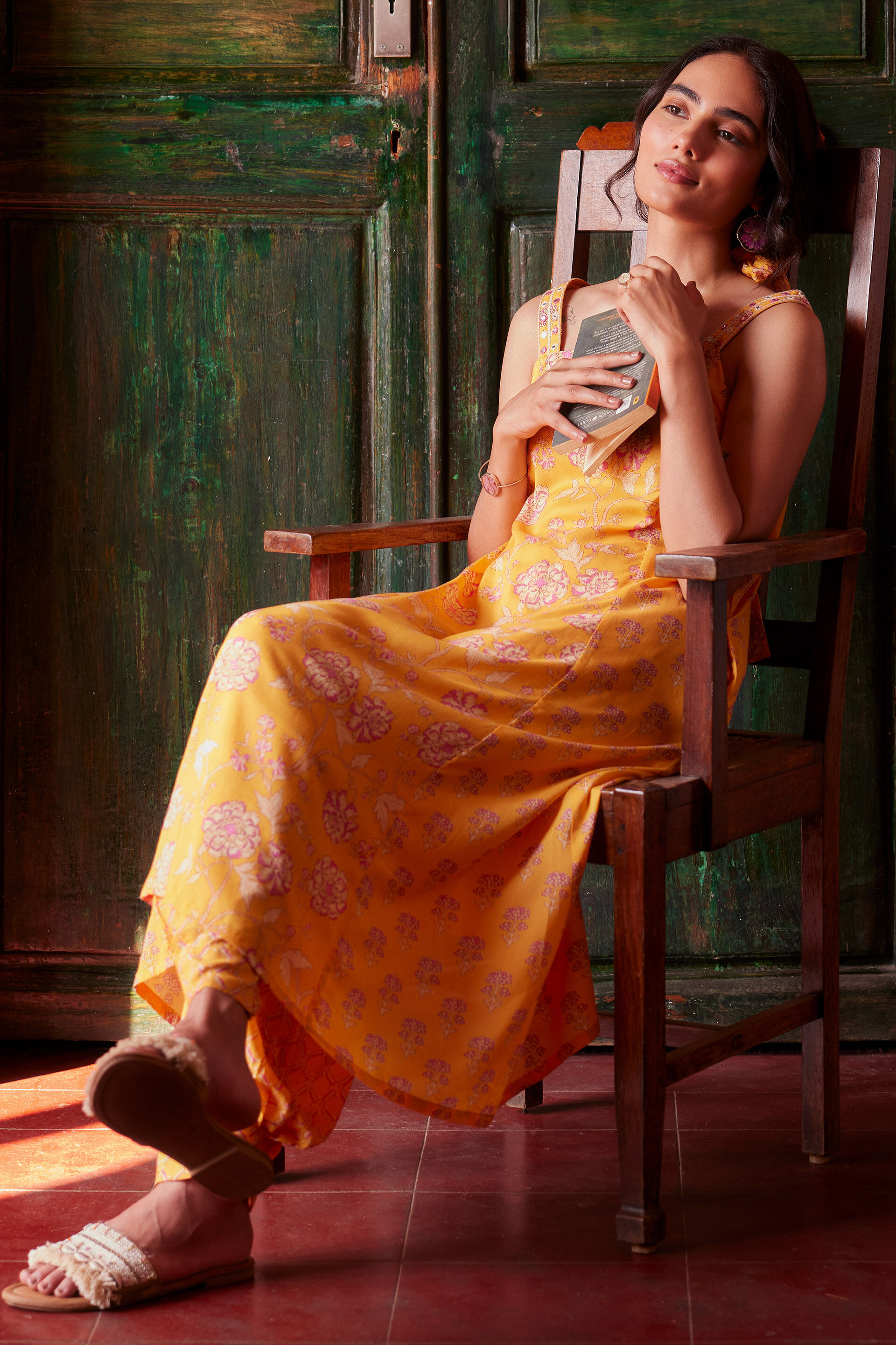 Summer Noor Kurta, Mustard, image 2